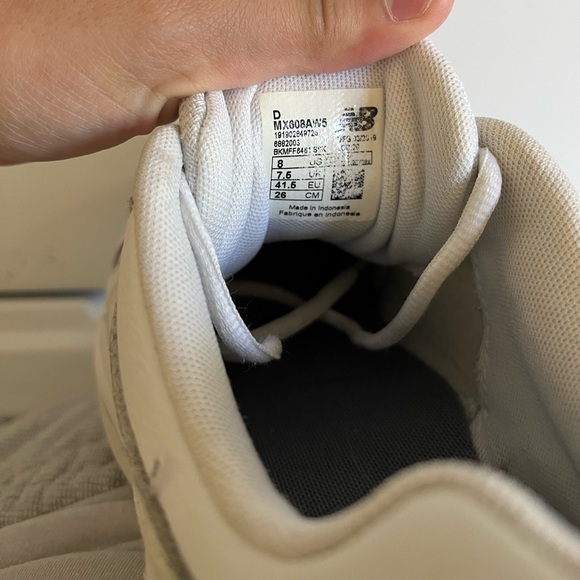 New Balance All White Trainers, Memory Foam Sole - Picture 2 of 2